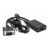 Krl VGA To HDMI Kablo Dönüştürücü Görüntü ve Ses Çeviri