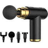 Krm 4 Başlıklı USB Şarj Olabilen Masaj Tabancası (5047) Krm