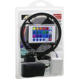 Krm Atc LED Strıp El-07-Rus-K 5mt Kumandalı - Adaptörlü Rgb Renkli Şerit LED IP65=SU Geçirm