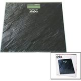 Krm Dijital - Pilli Cam Banyo Baskülü LCD Ekran - Sıcaklık Göstergeli 180KG/50GR 26X26