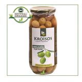 Kroisos 300 gr Organik Çizik Yeşil Zeytin