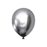 Krom Balon Baskısız (50 'Li) - Gümüş