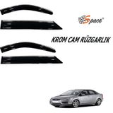 Krom Cam Rüzgarlığı 1.2mm Ford Focus 2005 4'lü / Caru446