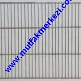 Krom Çelik Buzdolabı Rafı