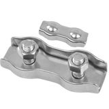 Krom Çift Saçlı Klemens 3mm