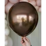 Krom Çikolata Balon 12 İnc