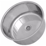 Krom Evye Kromevye Paslanmaz Yuvarlak Oval Krom Evye Mutfak Lavabosu Evyesi