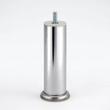 Krom Gümüş 15 Cm Metal Kalın 51 Mm Mobilya Ayağı Modern Dayanıklı Koltuk Kanepe Tv Ünitesi M8 Civata