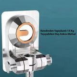 Krom Kendinden Yapışkanlı Askılık Duş Mafsalı Duş Başlık Askısı Duş Mafsalı Krom