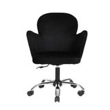 Krom Metal Ayaklı Ofis Çocuk Odası Çalışma Sandalyesi (AYARLANABİLİR) KELEBEK