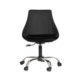 Krom Metal Ayaklı Ofis Çocuk Odası Çalışma Sandalyesi (AYARLANILABİLİR) ORİON