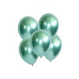Krom Metalik Yeşil Balon 15 Adet