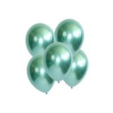 Krom Metalik Yeşil Balon 50 Adet