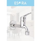 Krom Mix Musluk Aç Kapa Lavabo Wc Tuvalet Bahçe Musluğu Krom Aç Kapa Garantili