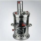 Krom Odunlu Kömürlü 3.5 L Semaver Inox inox