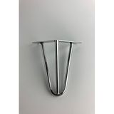 Krom Renk Lüx Metal Ayak 30cm Çok Amaçlı Sehpa, Tv Ünitesi, Konsol (15 cm)