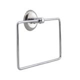 Krom Renk Vidali Kare Havluluk Lavabo Banyo Mutfak Aparat Standi Bez Havlu Askisi Paslanmaz Metal