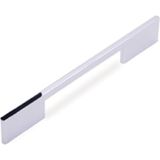 Krom Renkli 160 mm Modern Kulp - 1BW-Beyaz - Ahşap