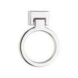 Krom Renkli 50 mm Sallantılı Kulp - 1BW-Beyaz - Ahşap