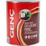 Krom Sarı Selülozik Parlak Ahşap Boyası, 0,75 Litre