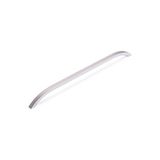 Krom-Saten Rengi 320 mm Modern Kulp - 1BW-Beyaz - Ahşap