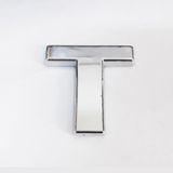 Krom Yapışkanlı T Harfi 3,75 cm