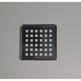 Krom Yer Sıfonu Suzgecı / Krom Yer Sıfonu Kapagı Kare 9,5 Cmx9,5 Cm