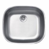 Kromevye EC 102 D Tezgahaltı Kare Eviye