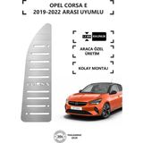 KromGaraj Opel Corsa E 2019-2022 Arası Ayak Dinlendirme Pedalı Krom Ayak Dayama Pedalı
