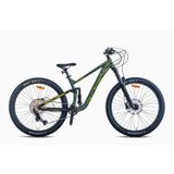 Kron El Nino 29 Jant Full Süspansiyon Alüminyum Kadro Enduro Bisikleti 11S Freeride Bisiklet Haki