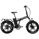 Kron Elektron Zuma 20 Jant Katlanabilir 36 V 350 W Siyah Elektrikli Bisiklet