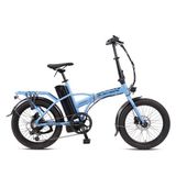 Kron Elektrone Pasific 20 Jant E-Bike Md 7 Vites Mavi Siyah Elektrikli Bisiklet
