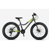 Kron Fxc 500 Fat Bike HİDROLİK DİSK FREN 26 Jant 17 CM Kadro 21 Vites Dağ Bisikleti NARDO GRİ(GREENWAY BİSİKLET)