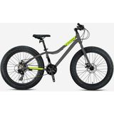 Kron Fxc 500 Hidrolikdisk 26 Jant Fat Bike Bisiklet - Xlavm - Nardo Gri - Siyah - Neon Sarı