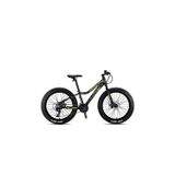 Kron Fxc500 24 Jant 13K 21Vites M.disk Fat Bike Mat Siyah Neon Sarı