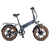 Kron Loop Discovery 20" Jant Fat Bike 7 Vites Hidrolik Fren Elektrikli Katlanır Bisiklet Nardo Gri