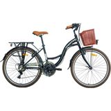 Kron Moma Urban 28 Jant Şehir Bisikleti 2026 Shimano Vites - Siyah