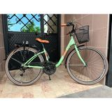 Kron Tetra 3.0 City Bike 28 Jant Şehir Bisikleti Özel Mint Yeşili