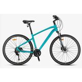 Kron TX 300 28 Jant Hidrolik Disk FREN 18 VİTES 20" Şehir Bisikleti MAT TURKUAZ-MAVİ (GREENWAY BİSİKLET)