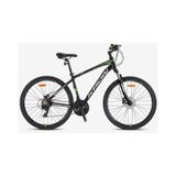 Kron Tx100 Trekking Hidrolik Disk 28" Jant 18' Kadro 21 Vites Şehir Bisikleti Siyah Gri Yeşil