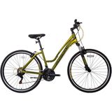 Kron TX75 Lady 28 Jant Trekking Bisiklet Çağla Yeşil Sarı Siyah 38 cm