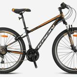 Kron VORTEX 4.0 20 Jant V FREN 21 Vites ÇOCUK Bisikleti 13"- MAT SİYAH GRİ/NEON TURUNCU (GREENWAY BİSİKLET)