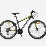 Kron VORTEX 4.0 26 Jant V FREN 21 Vites Dağ Bisikleti 16"- MAT SİYAH-GRİ/NEON SARI (GREENWAY BİSİKLET)