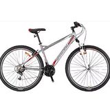 Kron Vortex 4.0 V Fren 29 Jant 21 Vites 18" Mat Füme Kırmızı Gri Dağ Bisikleti