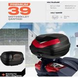 Kron WOGEN 39 LİTRE PREMİUM SIRT DAYAMALI MOTOSİKLET ÇANTASI - SİYAH 1407 001