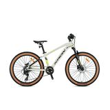 Kron XC 100 24 Jant MTB 13" 8 Vites H.Disc Mat Bej-Neon Sarı-Siyah Dağ Bisikleti