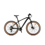 Kron XC 100 24 Jant MTB 13" -8 Vites H.Disc Mat Siyah Sarı-Füme Dağ Bisikleti