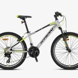 KRON XC 75 20 JANT 7 VİTES V FREN -MAT GRİ-SİYAH/NEON SARI-KRN25-027(GREENWAY BİSİKLET)