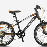 KRON XC 75 20 JANT 7 VİTES V FREN -MAT SİYAH-GRİ/NEON TURUNCU-KRN25-029(GREENWAY BİSİKLET)