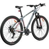 Kron Xc 75 26 Jant 21 Vites Mekanik Disk Fren Mtb Dağ Bisikleti 14INÇ - Nardo Gri - Siyah - Kırmızı